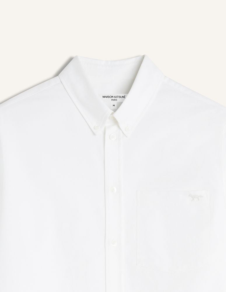 Maison Kitsune MK E26 Shirt — White, view 3