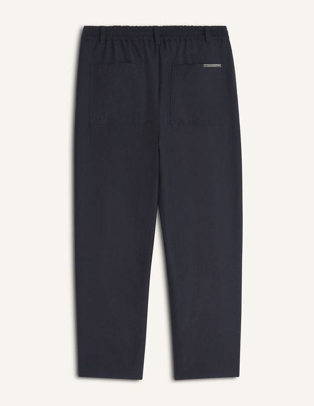 Maison Kitsune Mk E26 Trousers — Navy, view 2