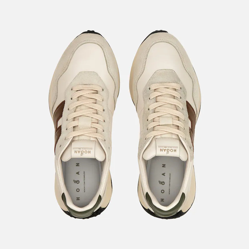 Hogan E26 Sneaker — Cream, view 4