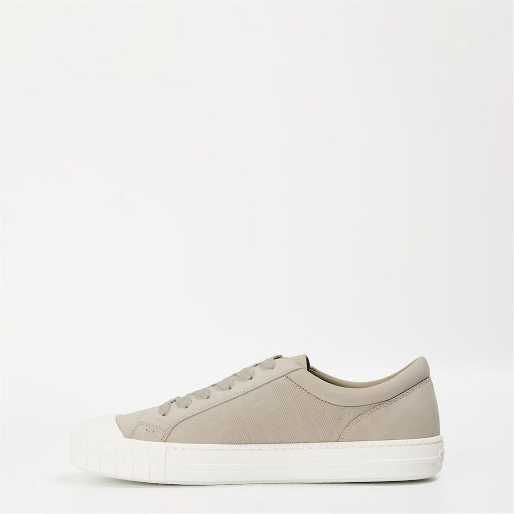 Fendi Basket E25 Sneaker — Beige, view 3