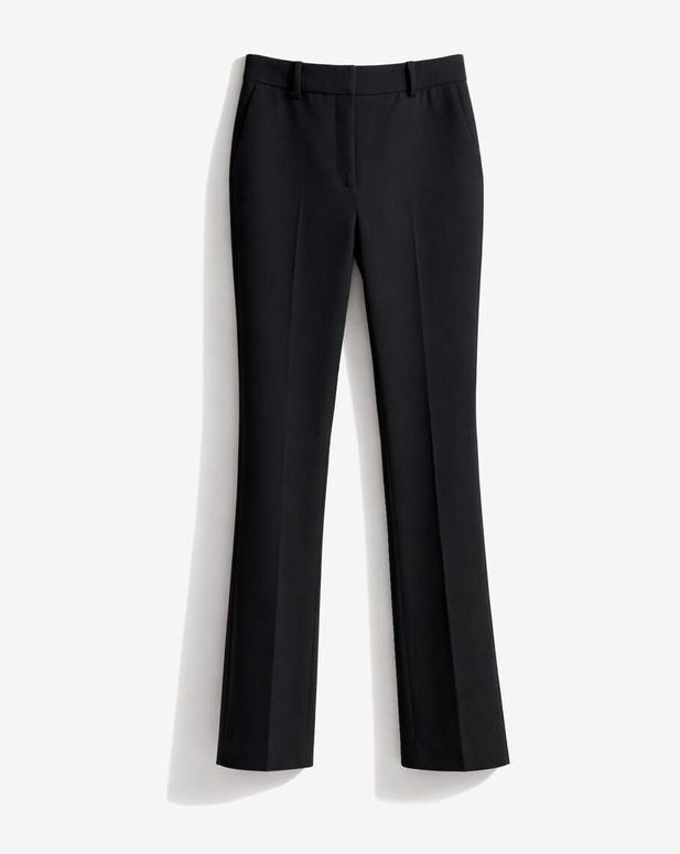 Iro Tailored Wool Trousers — Black by Iro