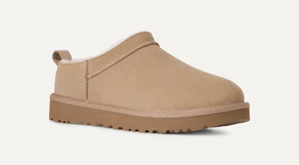 UGG Suede Mule Slipper — Tan, view 2
