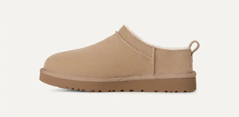 UGG Suede Mule Slipper — Tan, view 3
