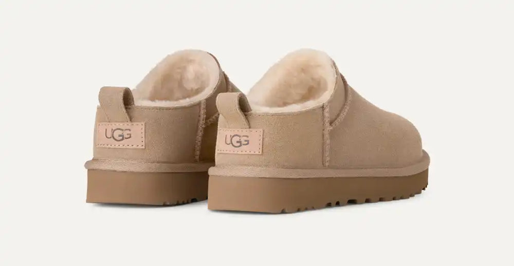 UGG Suede Mule Slipper — Tan, view 4