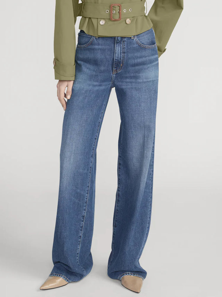 Frame E26 Jeans — Denim, view 2