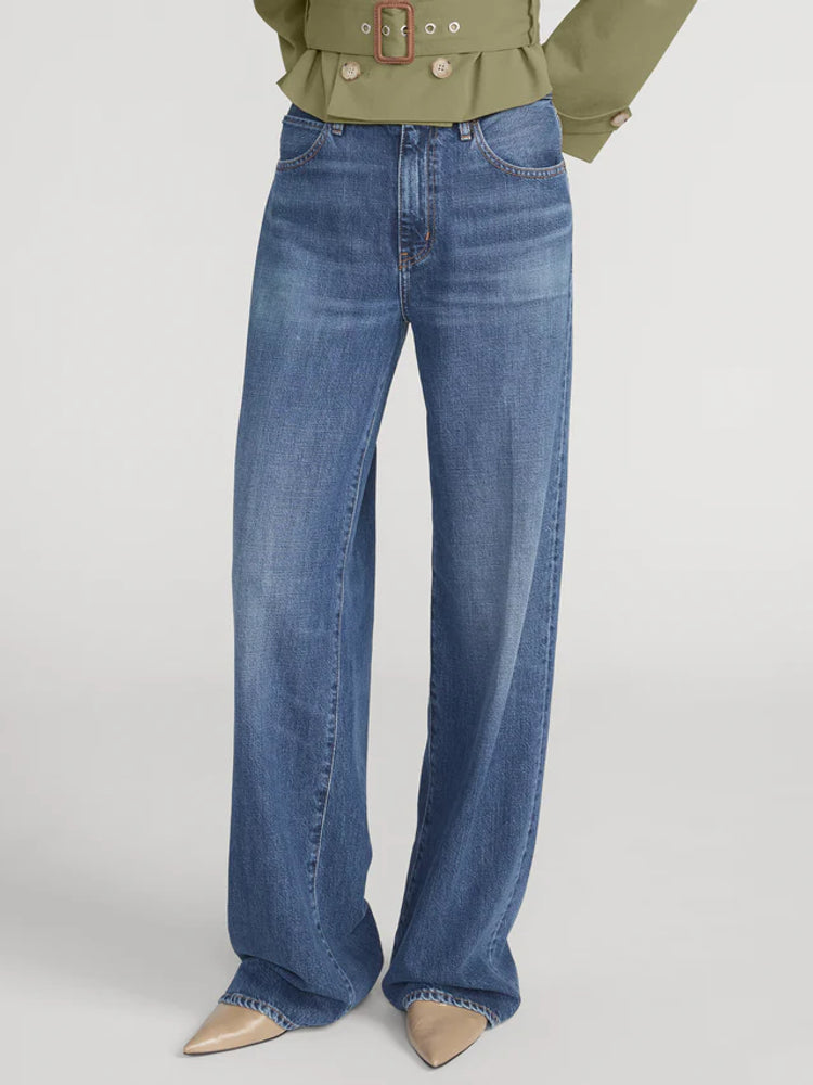 Frame E26 Jeans — Denim, view 3