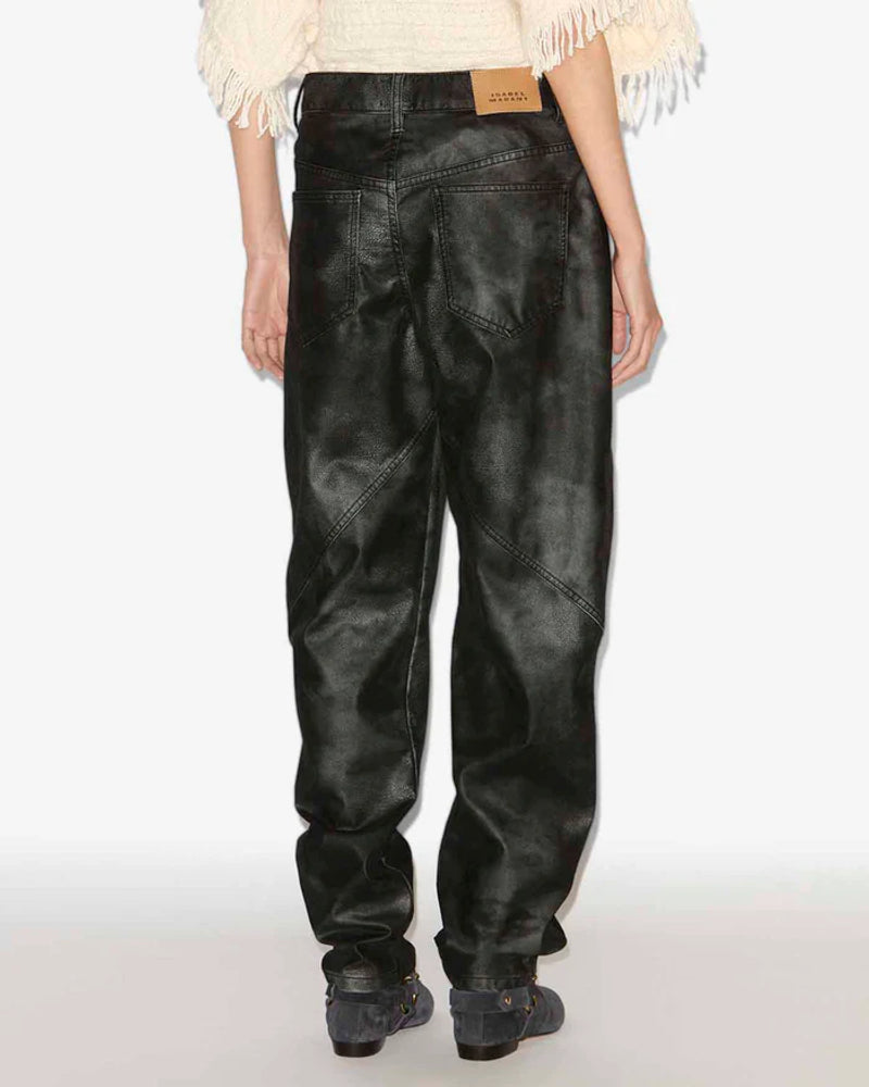 Marant Etoile Jeans — Black, view 3