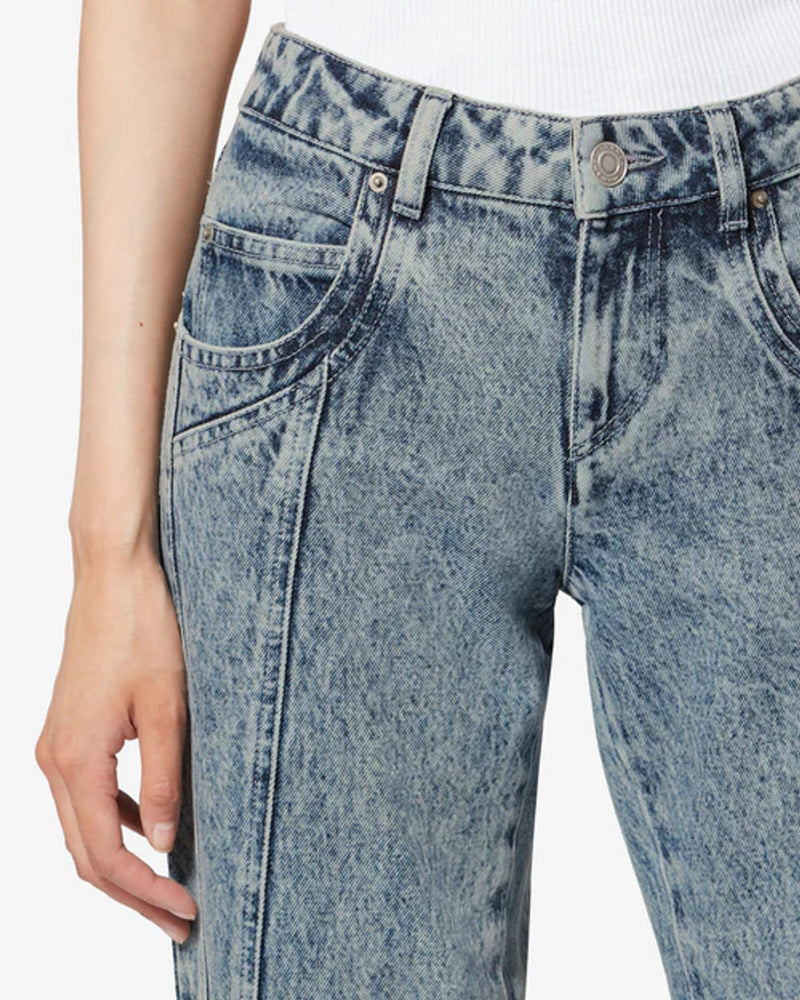 Marant Etoile Jeans — Blue, view 2