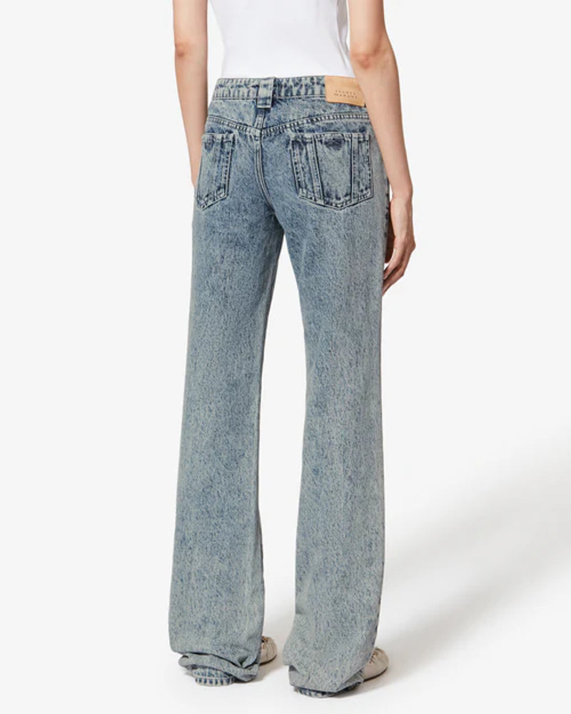 Marant Etoile Jeans — Blue, view 3