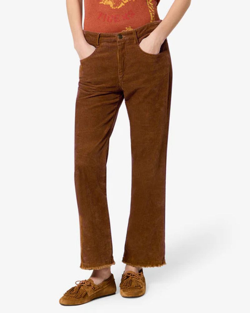 Marant Etoile H26 Star Trousers — Caramel, view 2