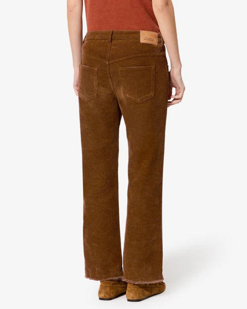 Marant Etoile H26 Star Trousers — Caramel, view 3