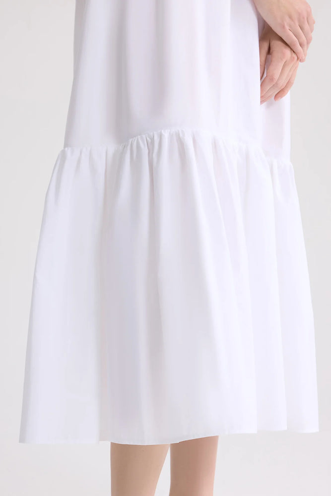 Patou E26 Dress — White, view 3