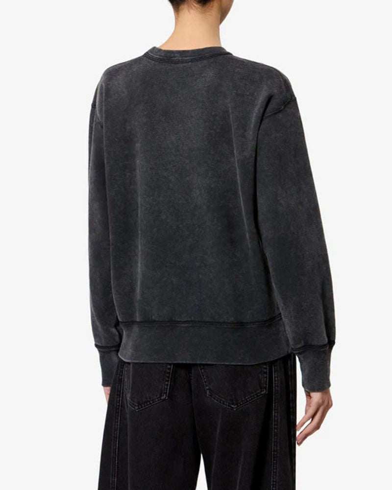 Marant Etoile Sweatshirt — Black, view 4