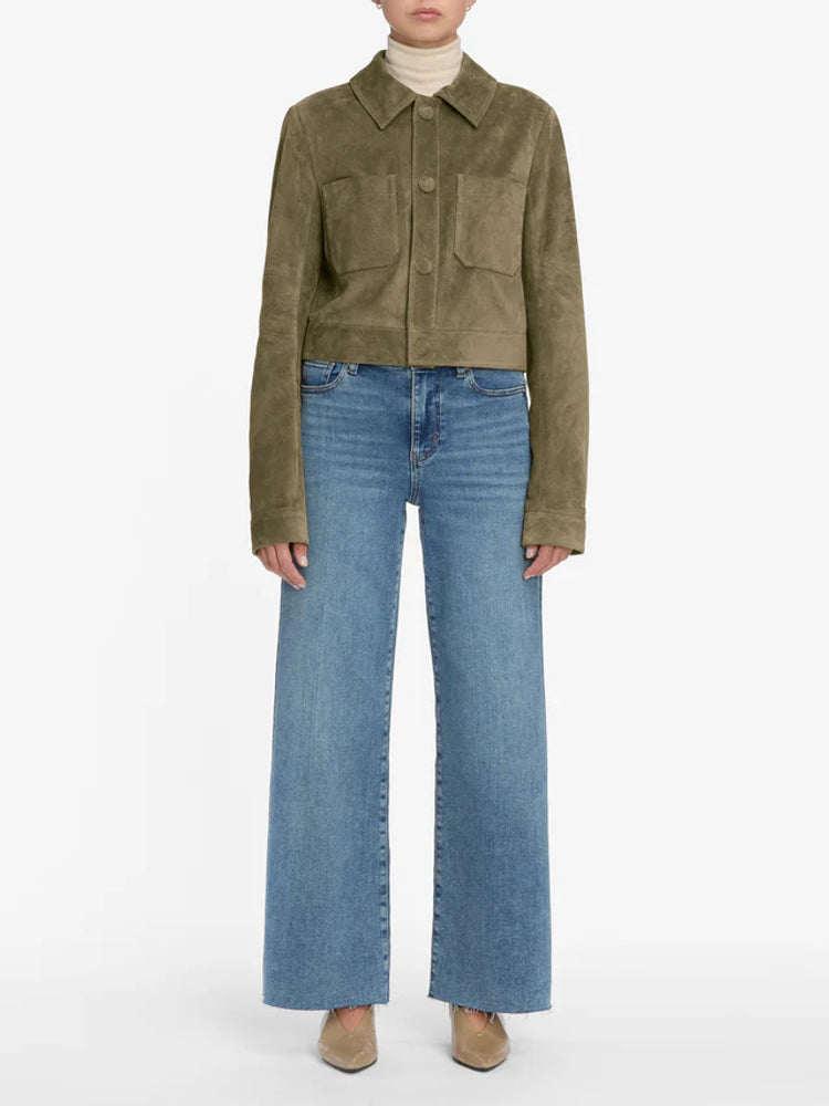 Frame H25 Jeans — Blue, view 2