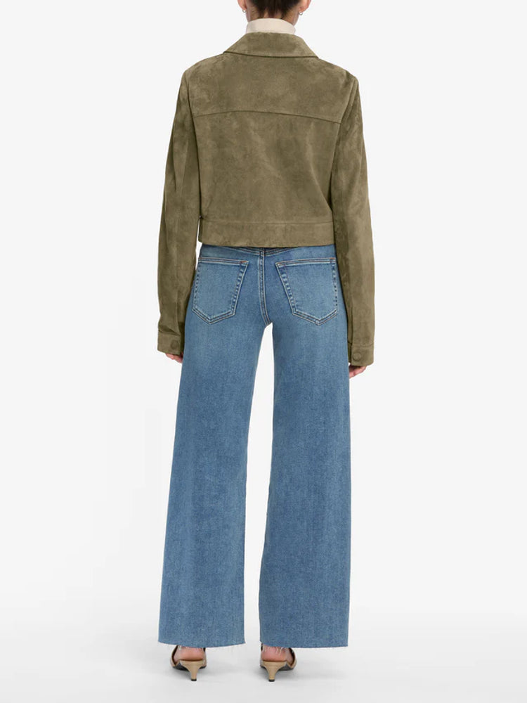 Frame H25 Jeans — Blue, view 3