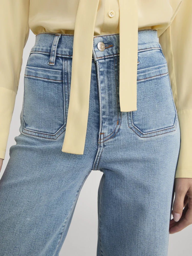 Frame E26 Jeans — Blue, view 4