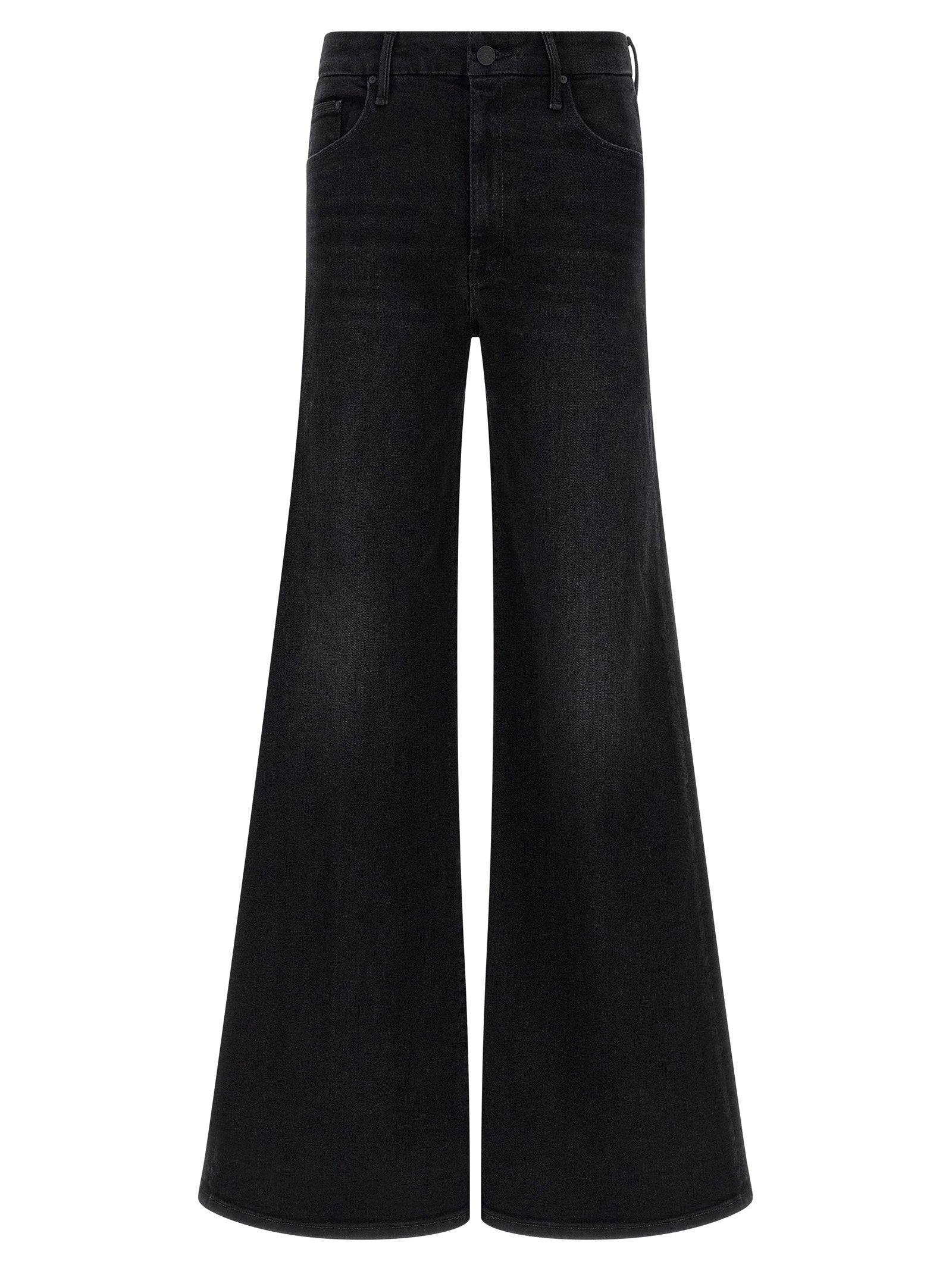 Mother Roller Sneak Jeans — Black by Mother