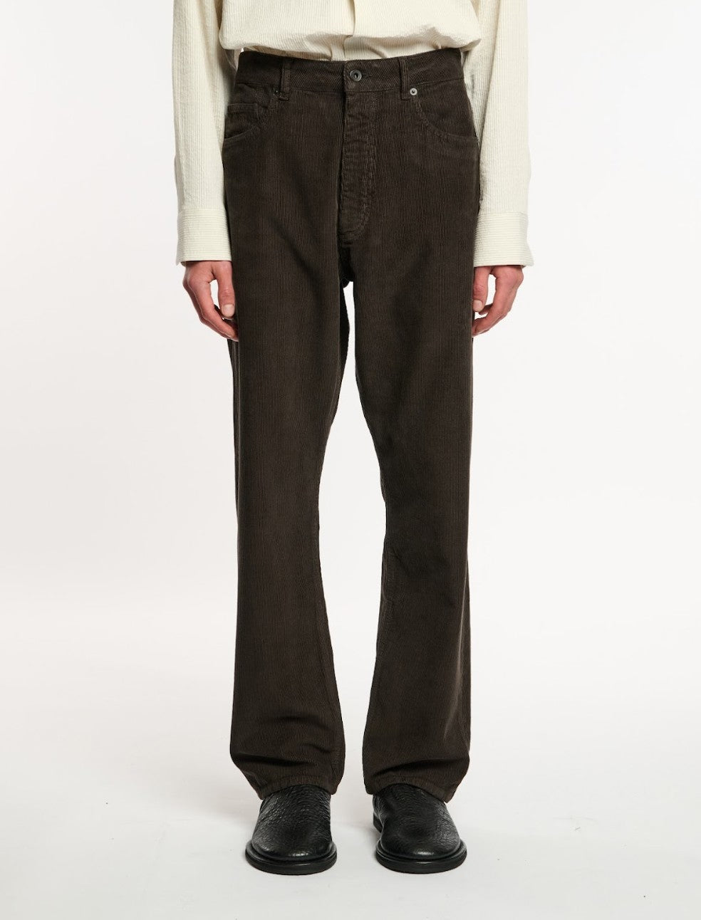 Studio Nicholson Corduroy Trousers — Brown by Studio Nicholson