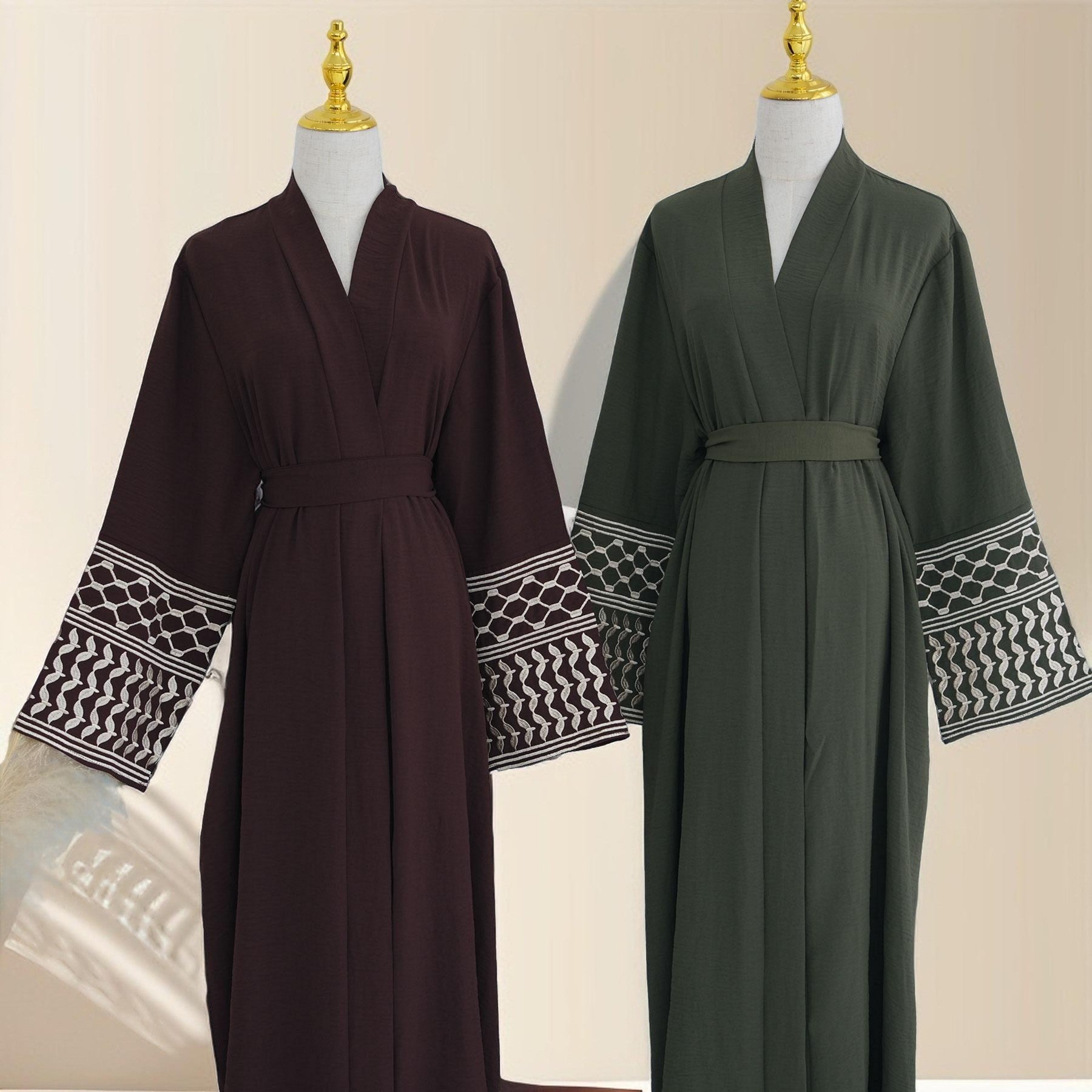 Freedom Keffiyeh Abaya, view 3