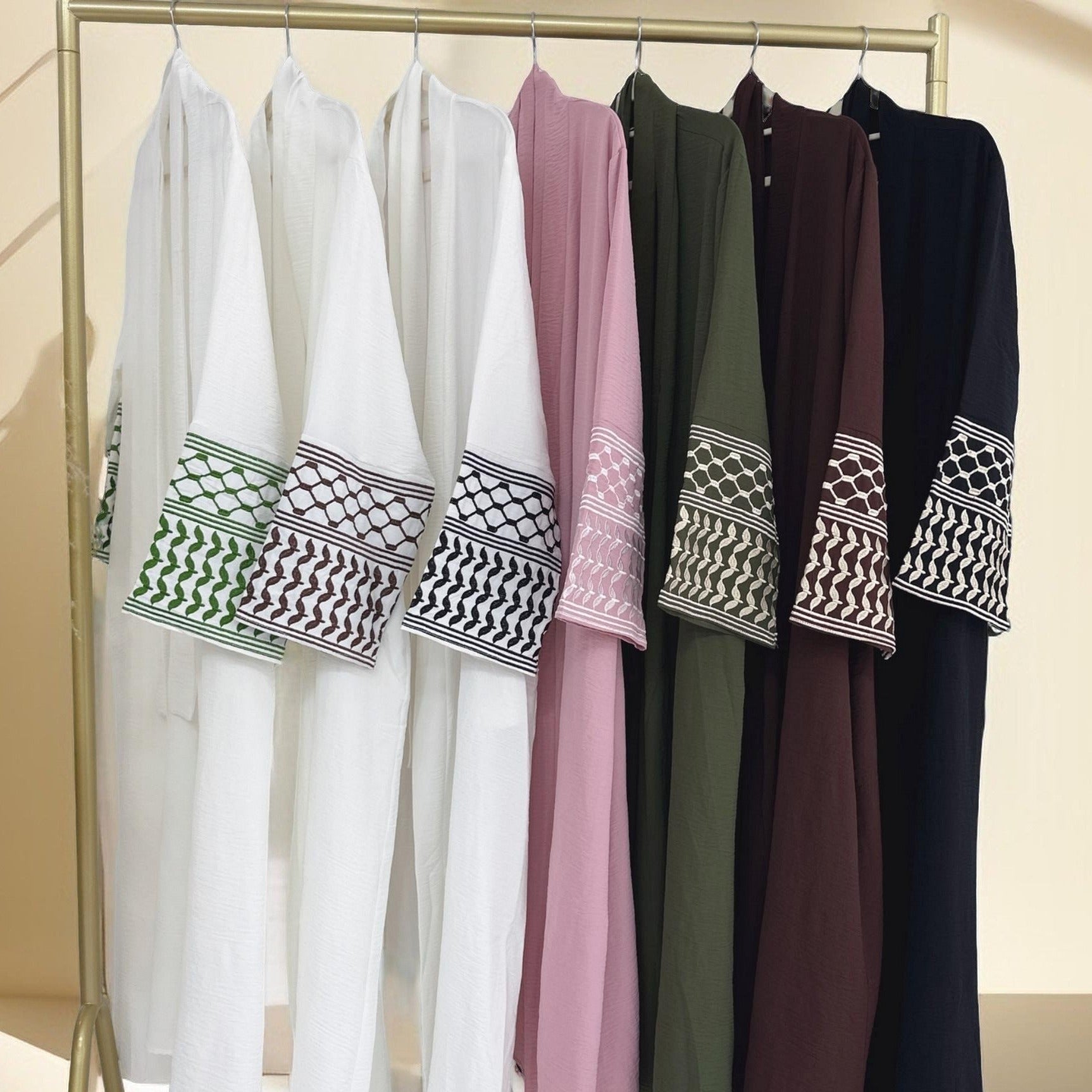 Freedom Keffiyeh Abaya, view 4