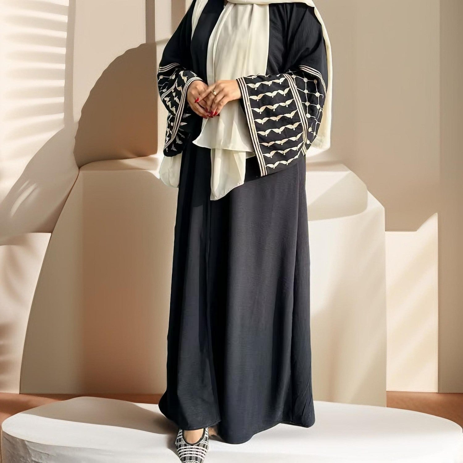 Freedom Keffiyeh Abaya, view 6