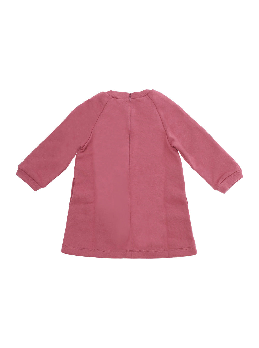 Marni Long-Sleeve Cotton Dress — Pink, view 2