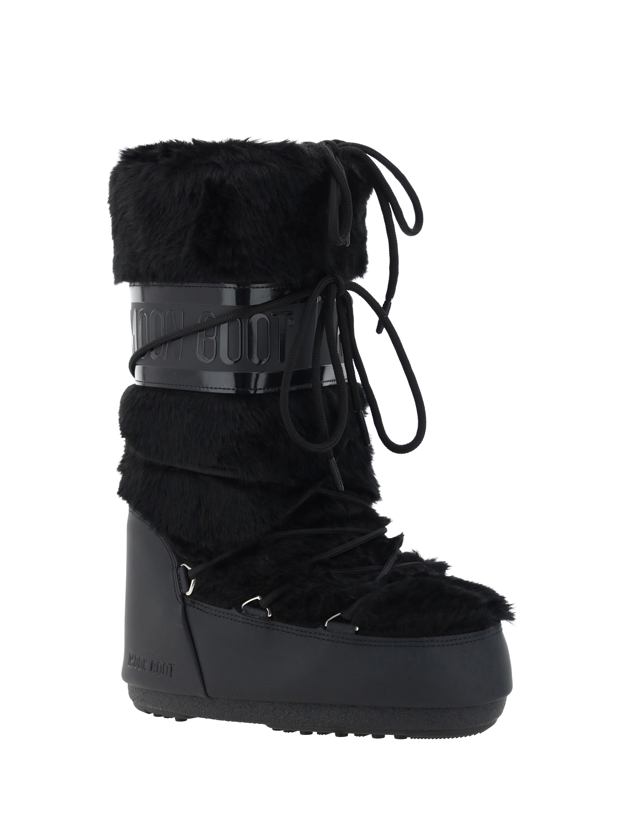 Moon Boot Icon Knee Boots — Black by Moon Boot