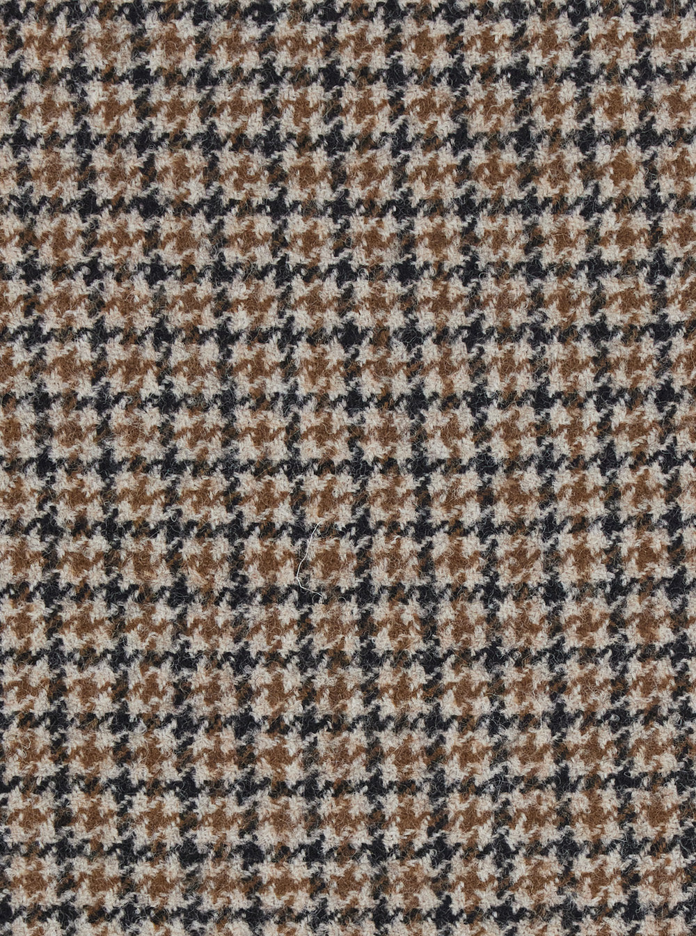 P.A.R.O.S.H. Houndstooth Wool Mini Skirt — Beige, view 3