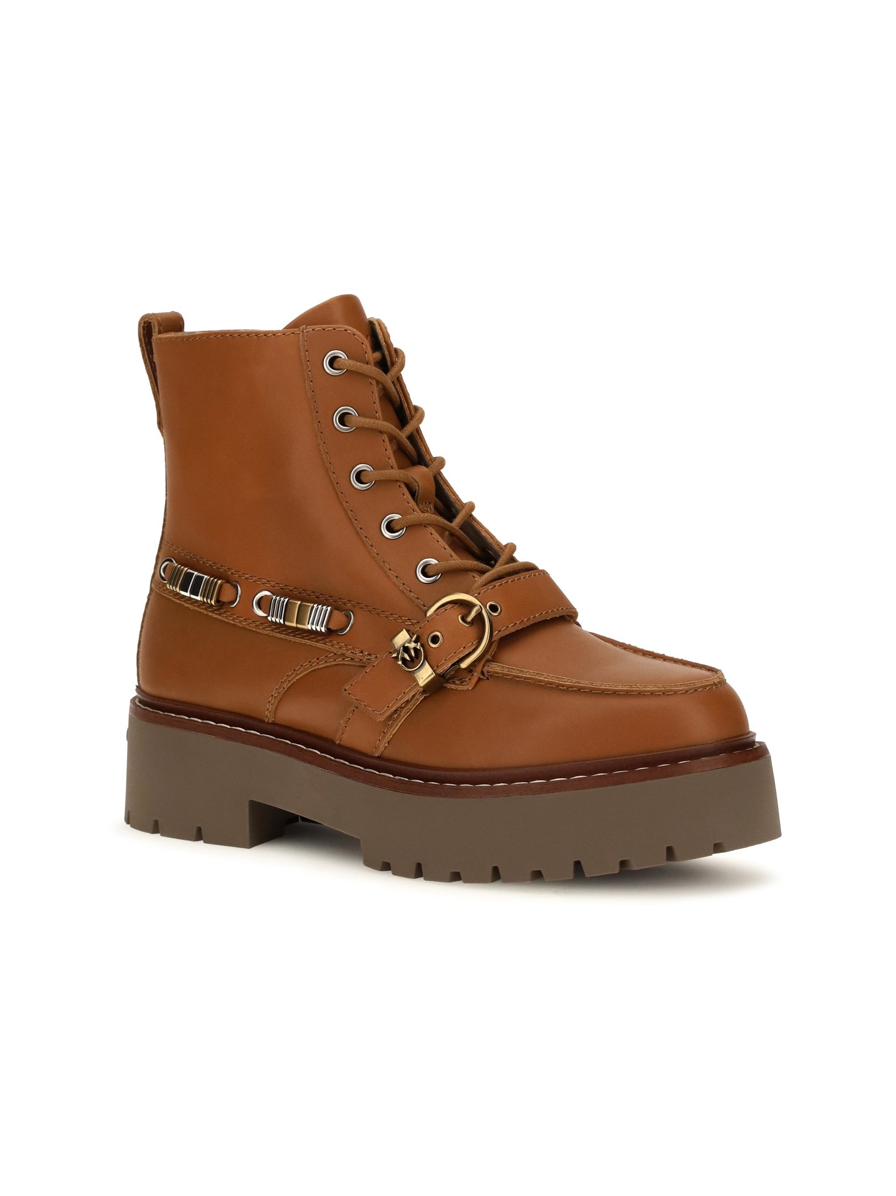 Pinko Margaret Ankle Boot — Brown, view 2