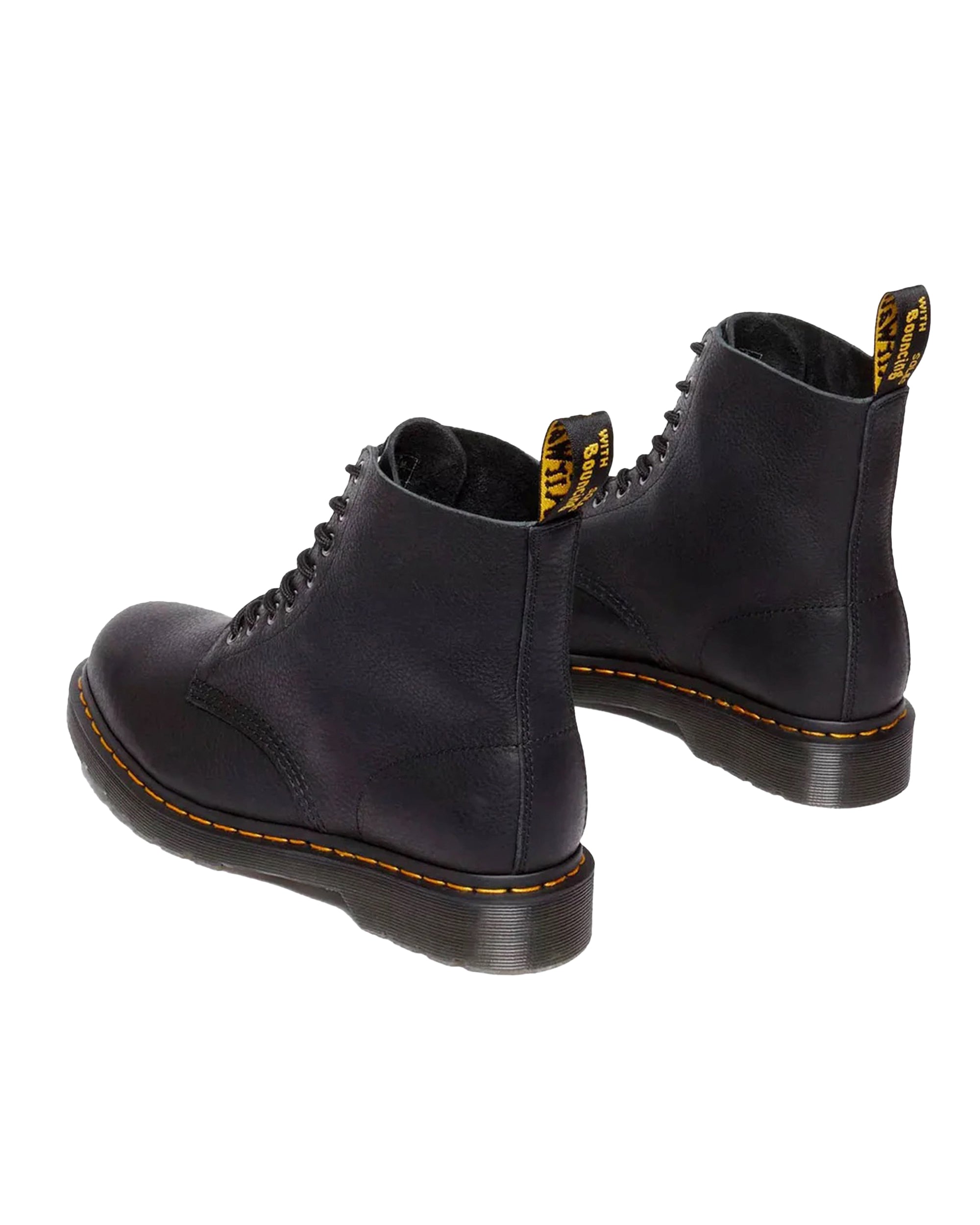 Dr. Martens Lace-Up Smooth Leather Boot — Black, view 3