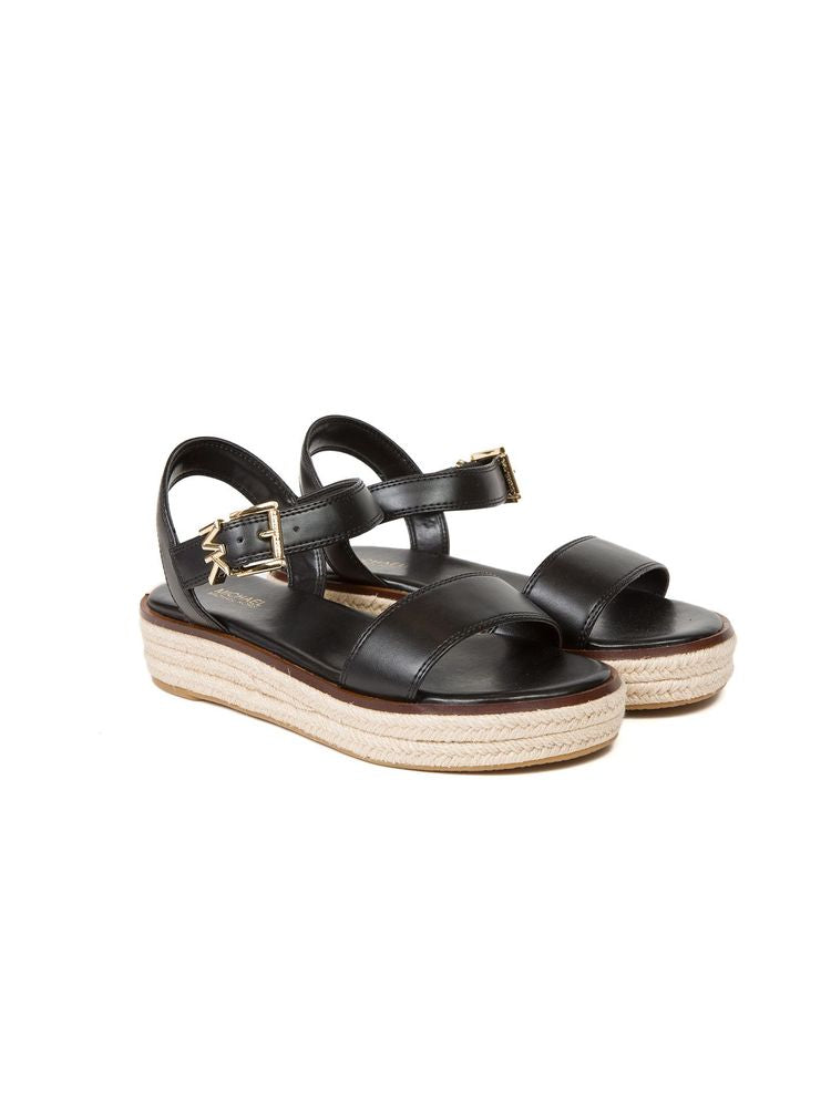 Michael Kors Platform Espadrille Flat — Black, view 2