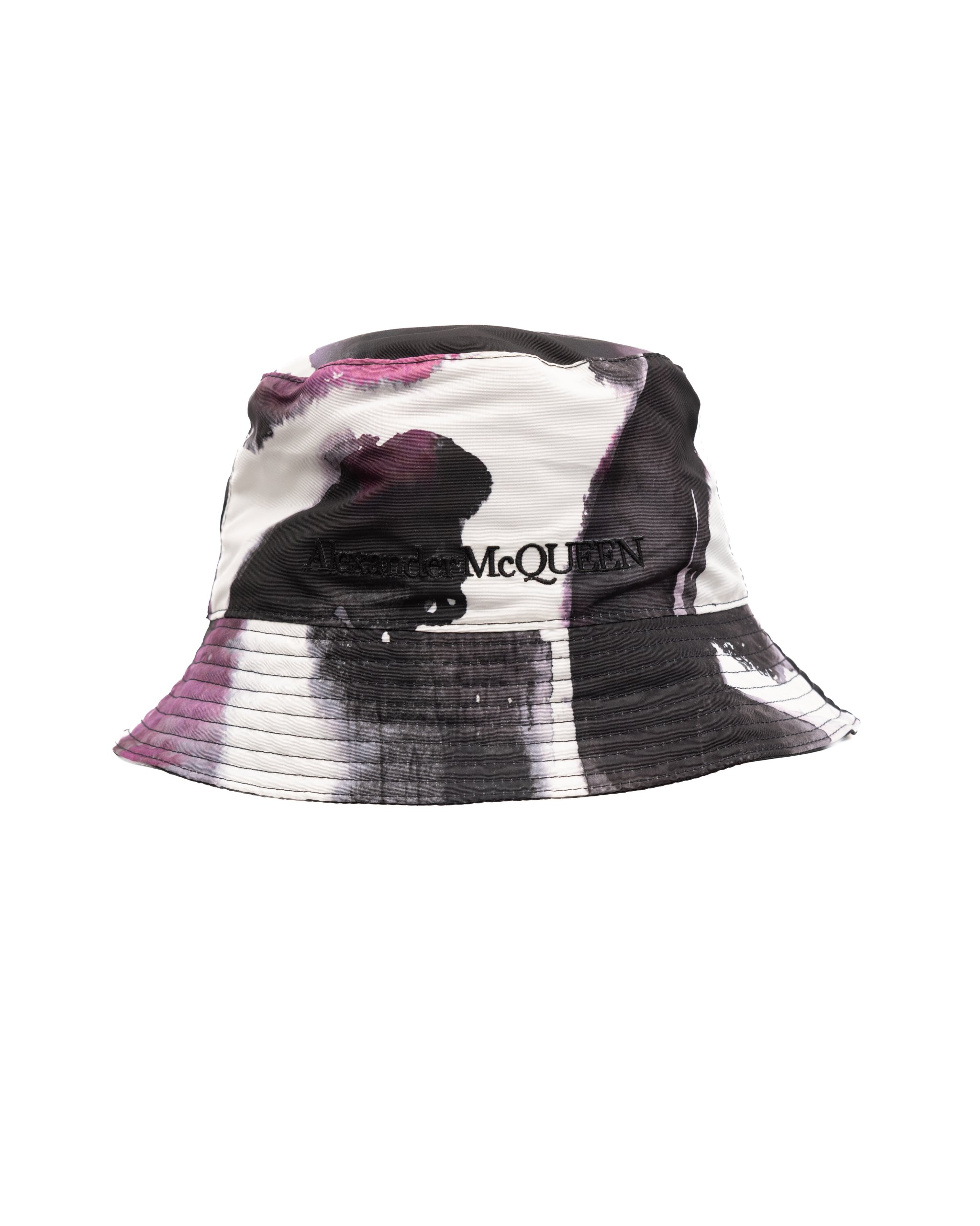 Alexander McQueen K3_2047 Tie-dye Print Bucket Hat — Multicolor by Alexander McQueen