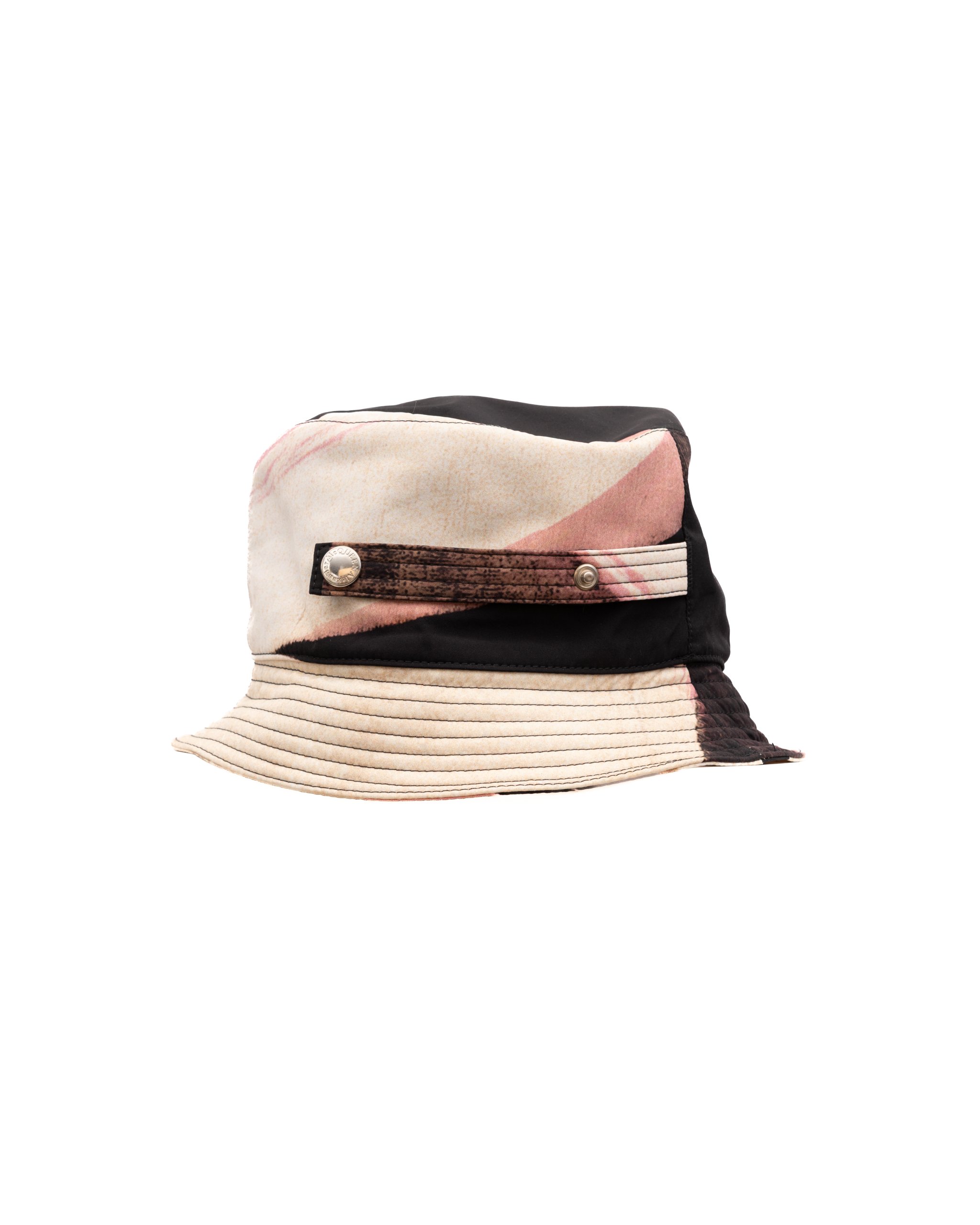 Alexander McQueen K3_2046 Logo-Embroidered Bucket Hat — Multicolor, view 3
