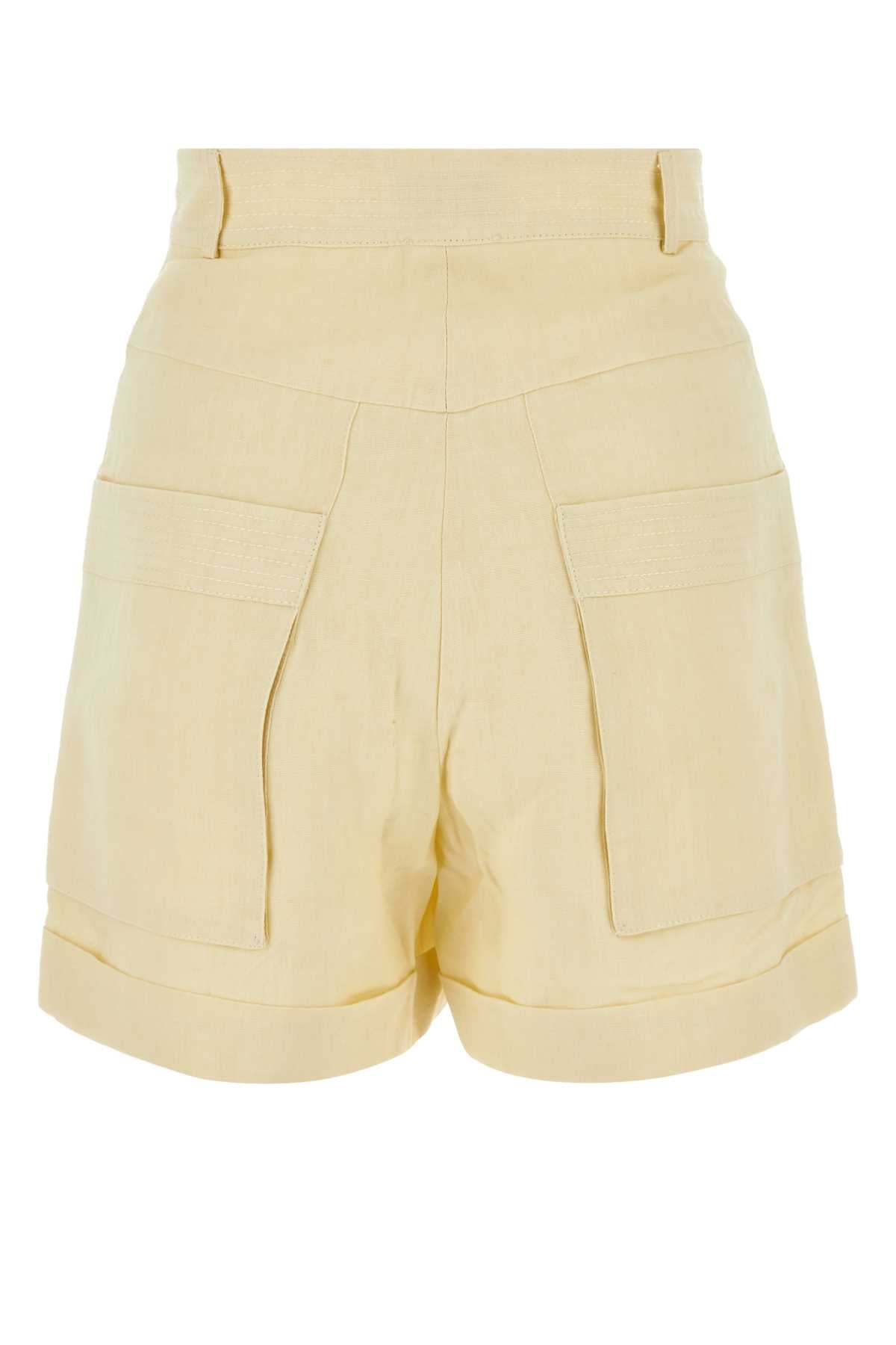 Le Kasha Ashraf Bermudas Bermuda Shorts — Ivory, view 2