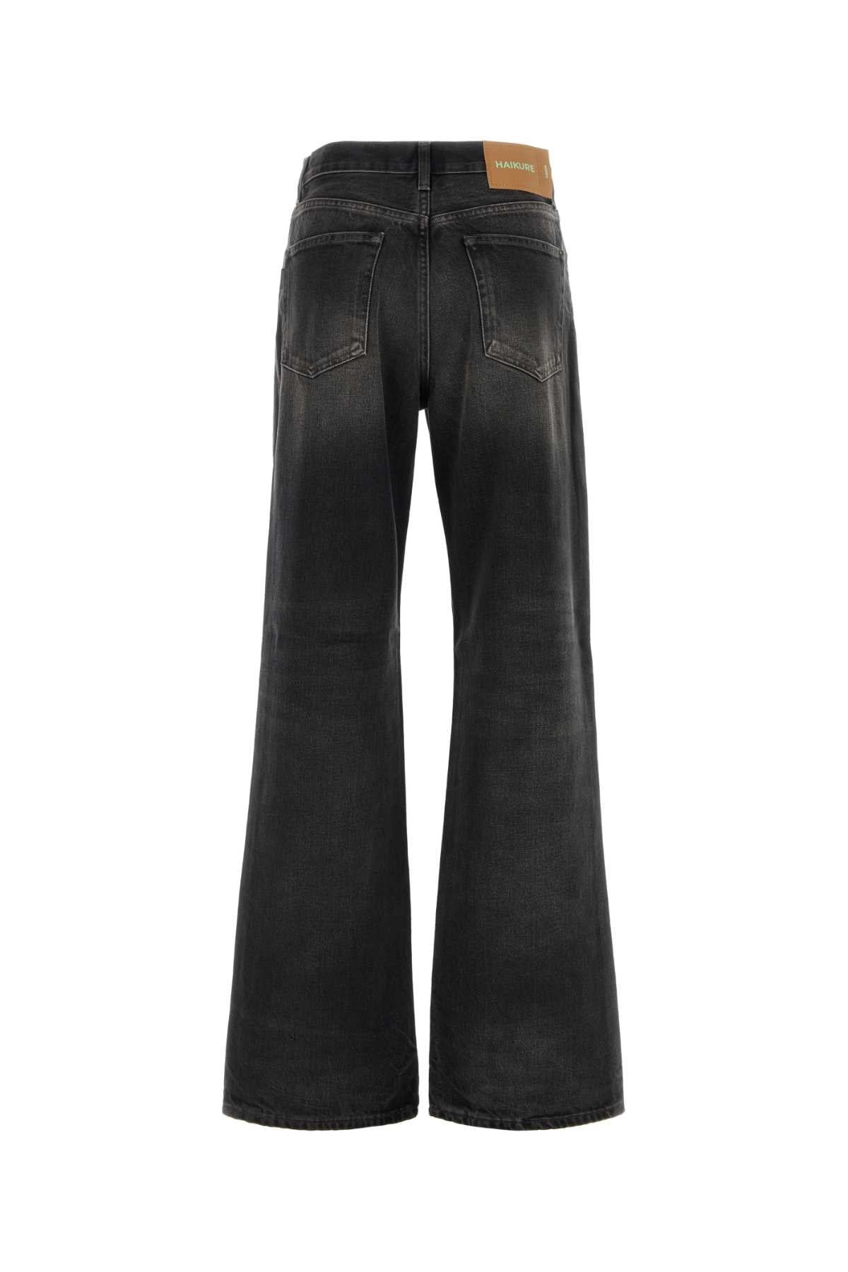 Haikure Korea Jeans — Black, view 2