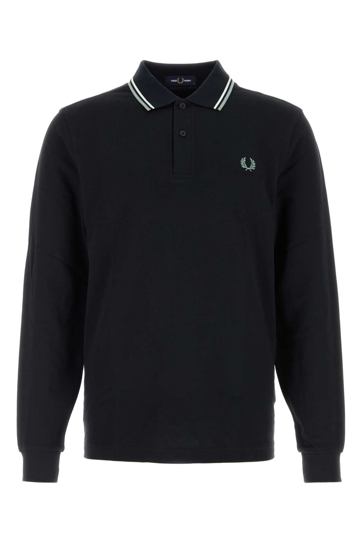 Fred Perry Twin Polo Shirt — Navy by Fred Perry