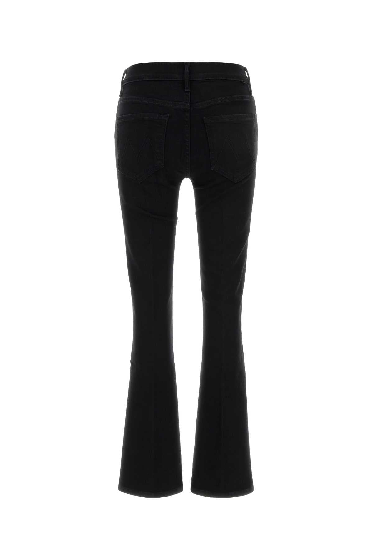 Mother Weekender Jeans — Black, view 2