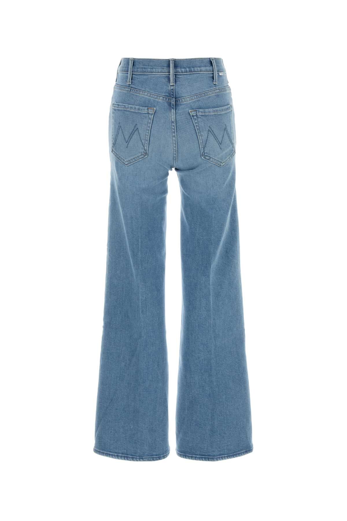 Mother Roller Jeans — Blue, view 2