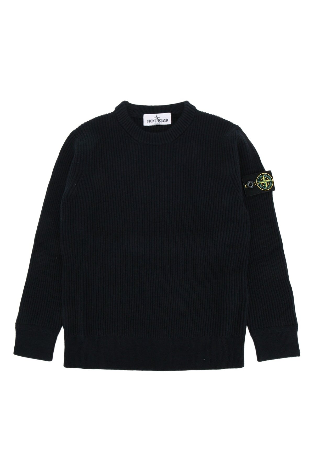 Stone Island Kids Neck Sweater — Navy by Stone Island Kids