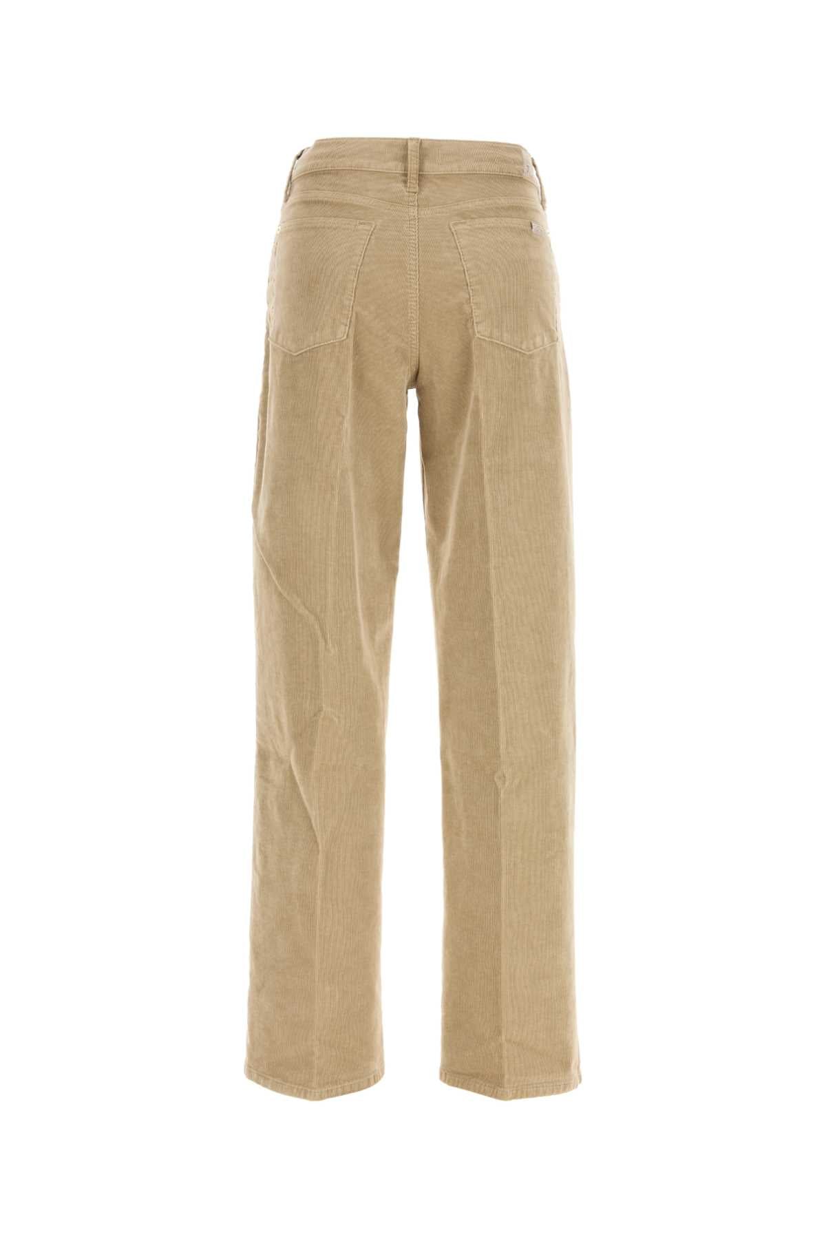 Seven For All Mankind Veluto Chino — Beige, view 2