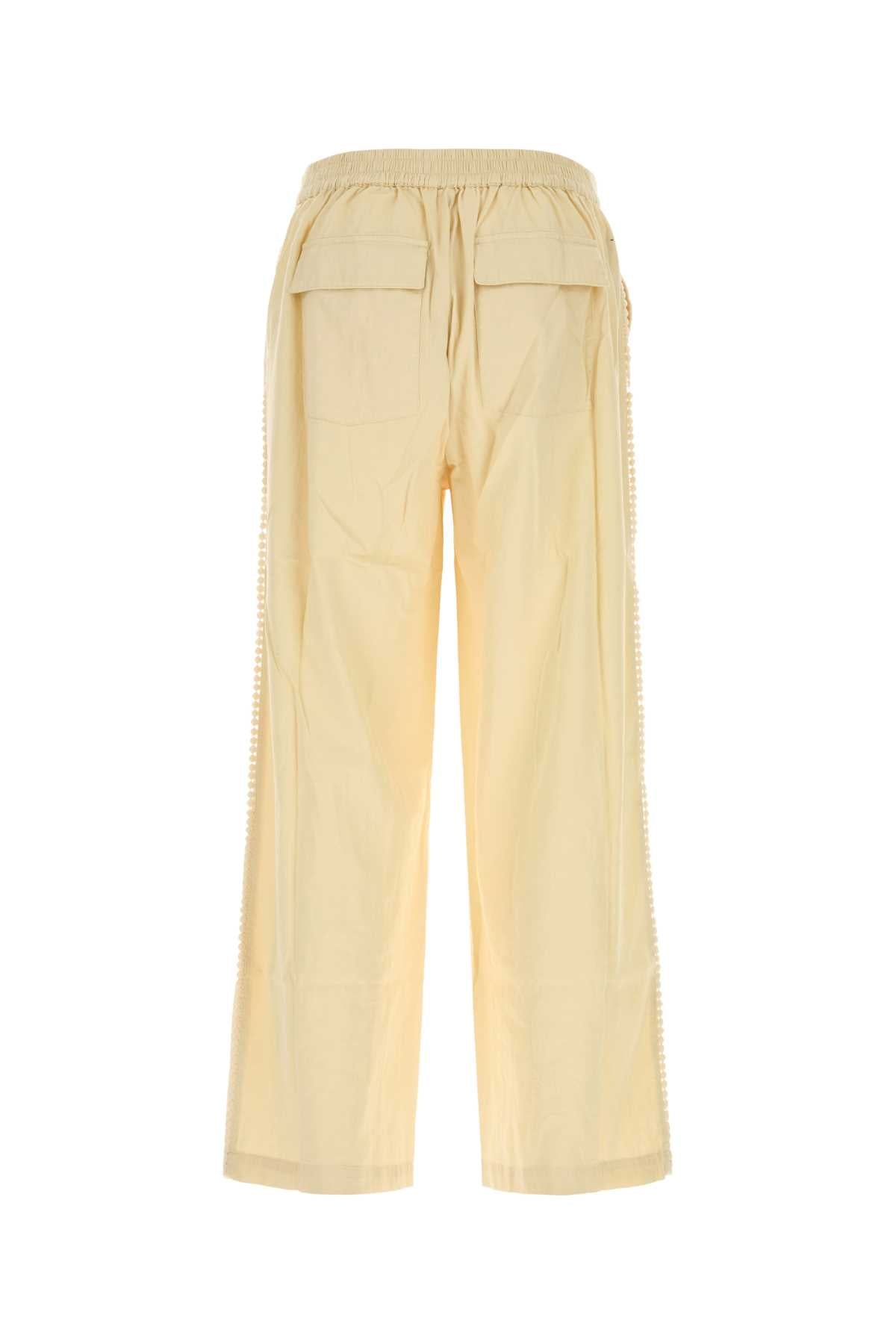 Baziszt Corniche Trousers — Beige, view 2
