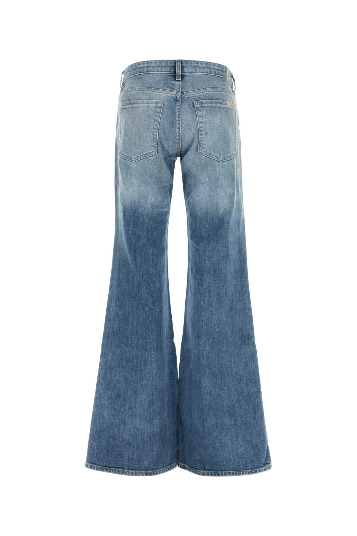 Seven For All Mankind Flare Jeans — Blue, view 2