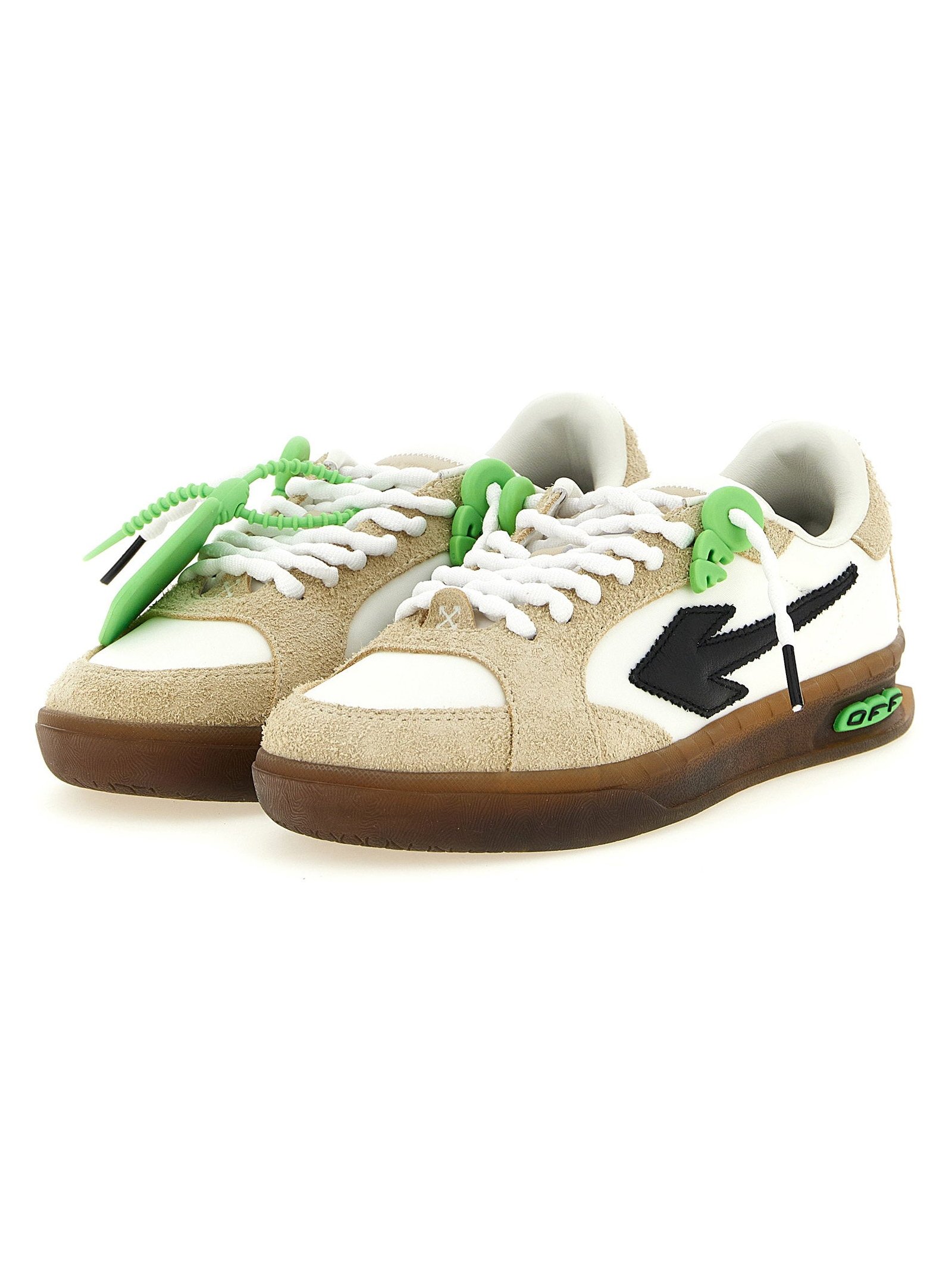 Off White Sneaker — Cream, view 2