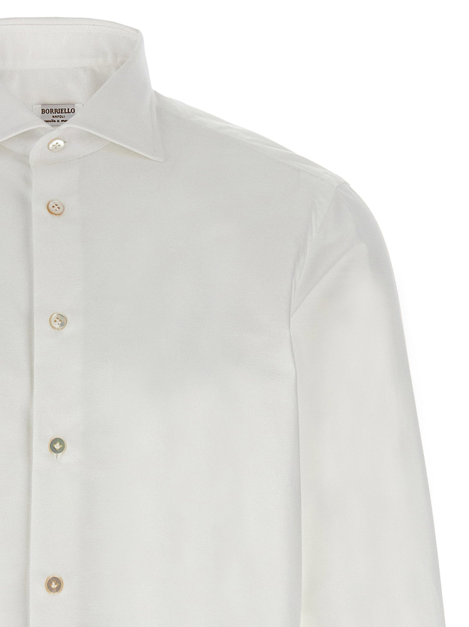 Borriello Marechiaro Shirt — White, view 3