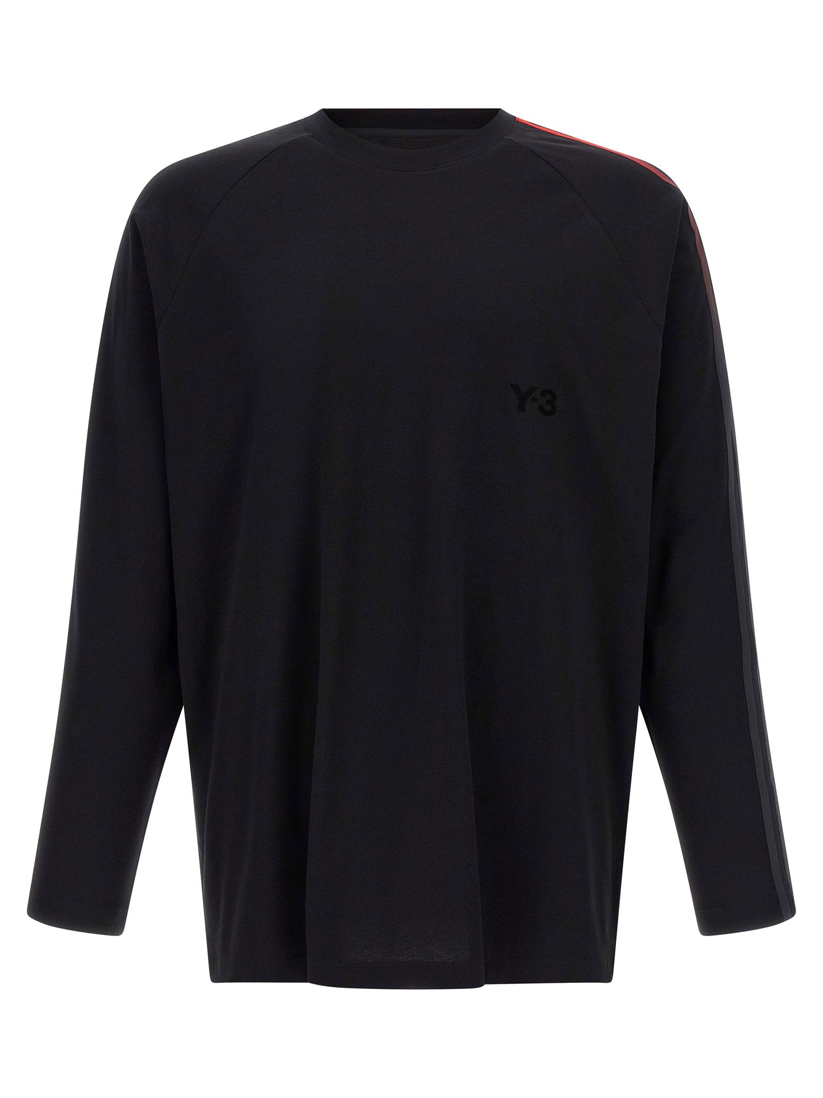 Y-3 Gradient Stripe Oversized T-shirt — Black by Y-3