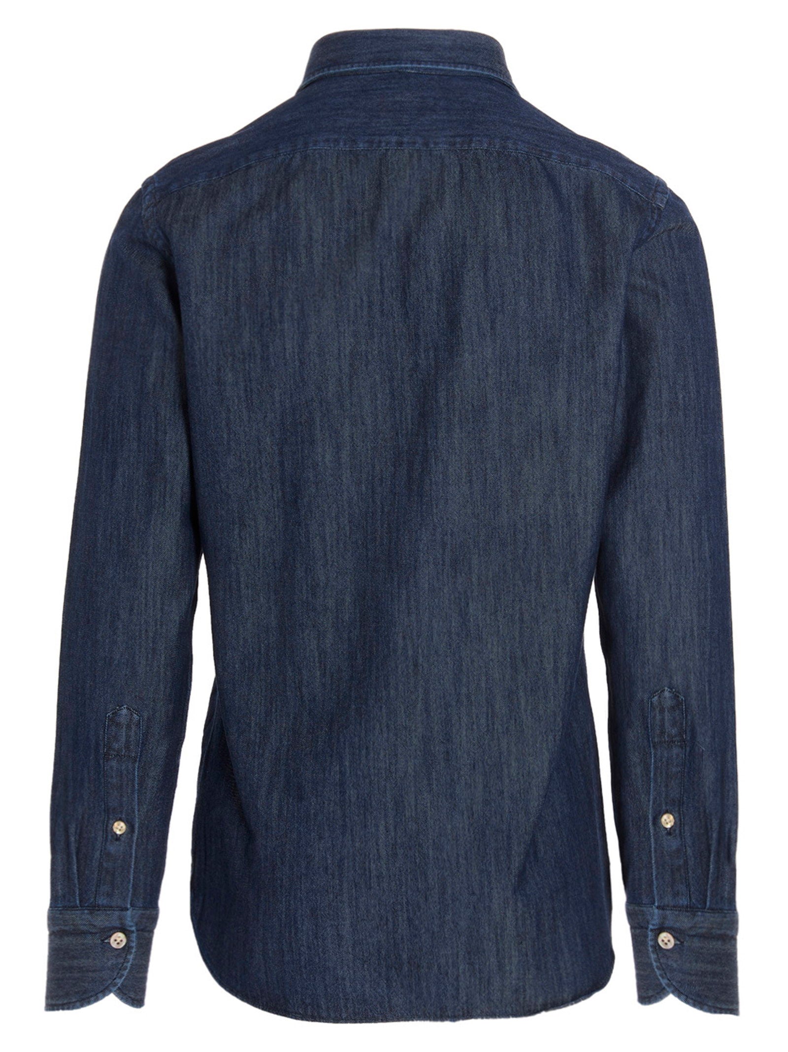 Borriello Marechiaro Shirt — navy, view 2