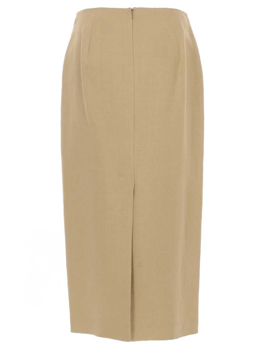 Max Mara Veranda Skirt — Beige, view 2