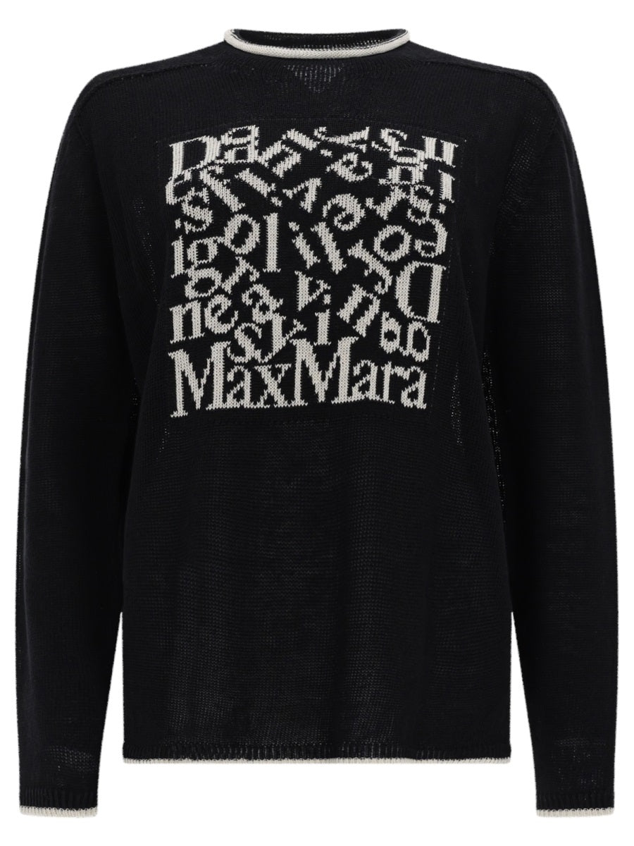 'S Max Mara Attore Jumper — Black by 'S Max Mara