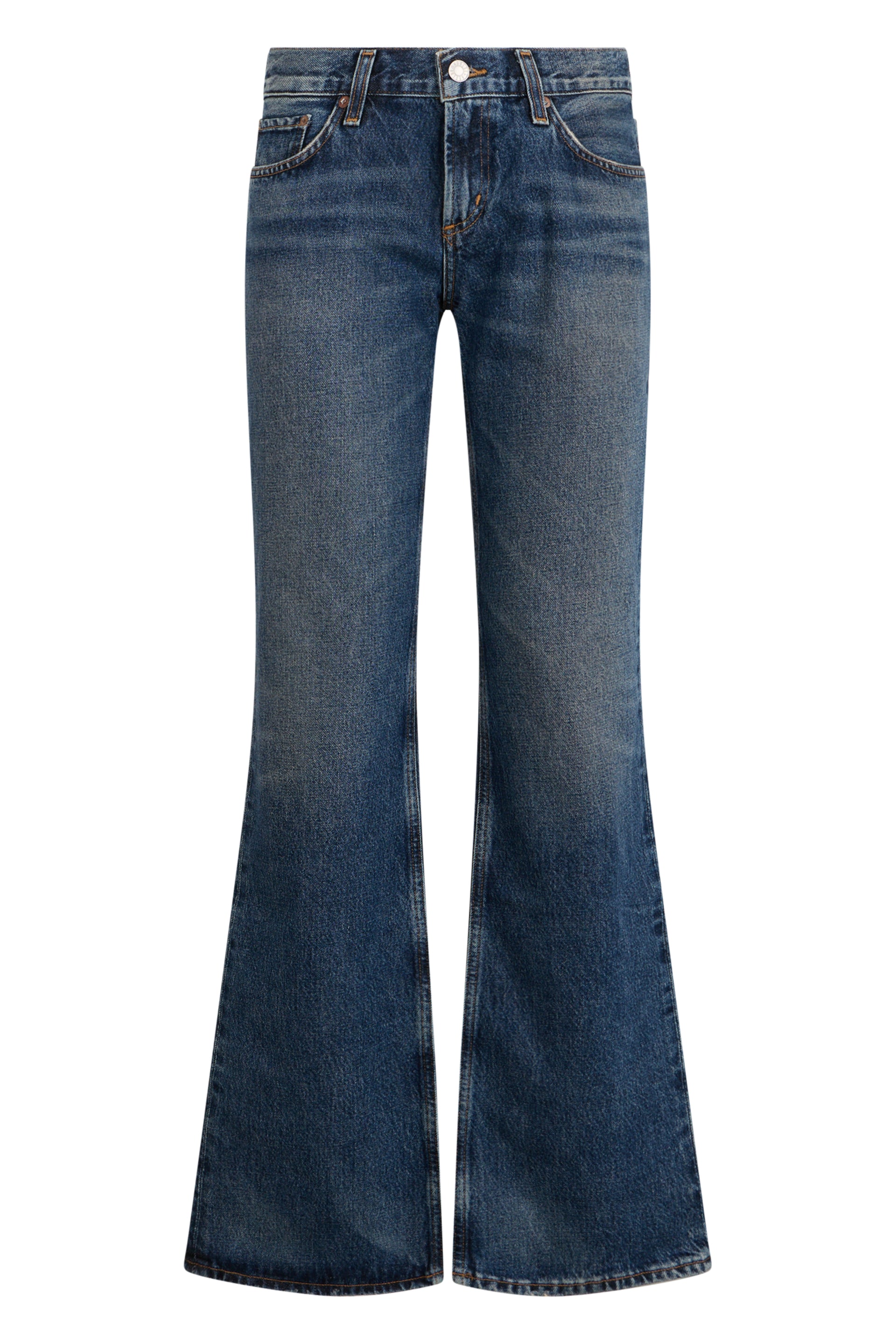 Agolde Flared Denim Jeans — Blue by Agolde