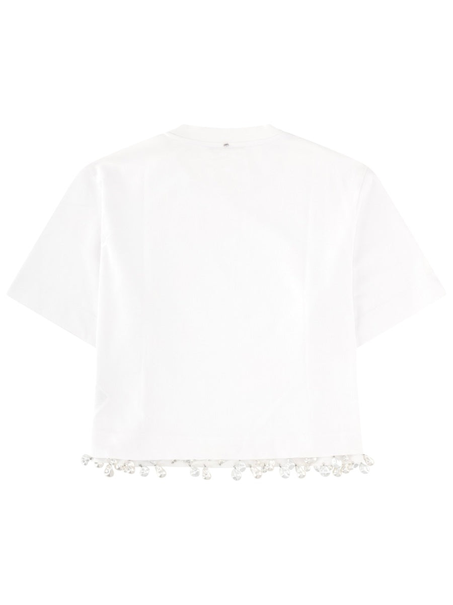 Sportmax Palmas T-shirt — White, view 2